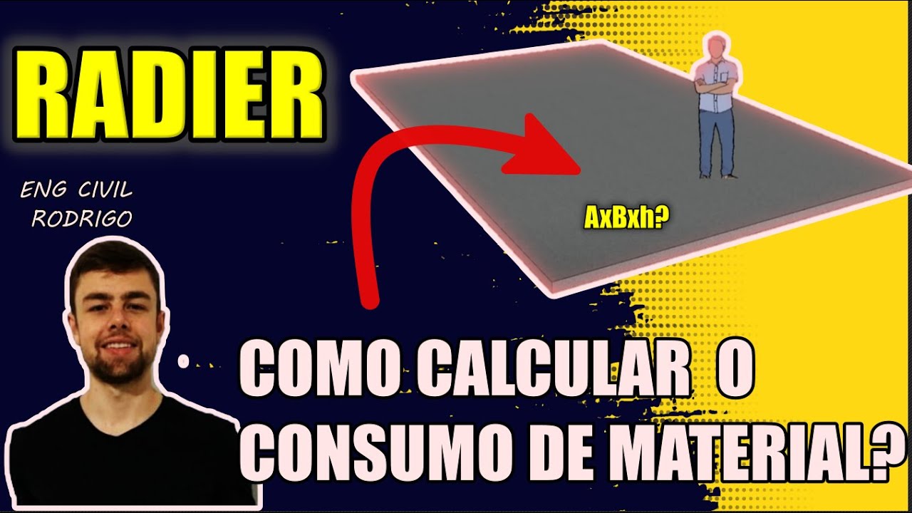 CONSUMO MATERIAL RADIER! Como calcular Volume de Concreto?