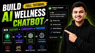 Build an AI Wellness Chatbot with LangGraph, LangChain & Pinecone (Full Tutorial)