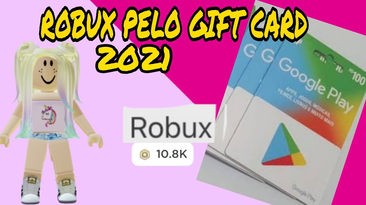 Watch Now COMO COMPRAR ROBUX PELO GIFT CARD - GOOGLE PLAY - ATUALIZAÇÃO 2021 COMO COMPRAR ROBUX PELO GIFT CARD - GOOGLE PLAY - ATUALIZAÇÃO 2021