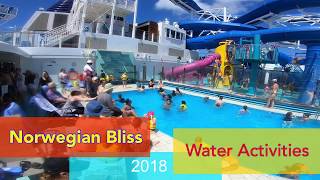 Norwegian Bliss Cruise - Water Activities