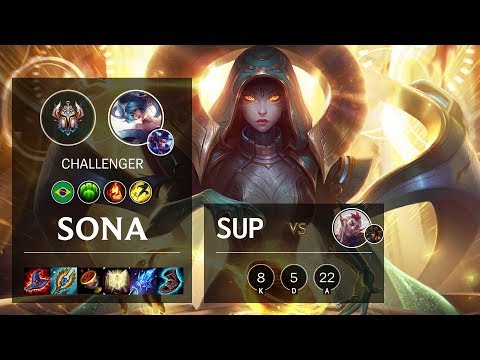 Sona Support vs Rakan - BR Challenger Patch 10.12
