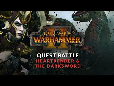 Total War: Warhammer 2 - Morathi: Heartrender & The Darksword Quest Battle - Legendary Difficulty
