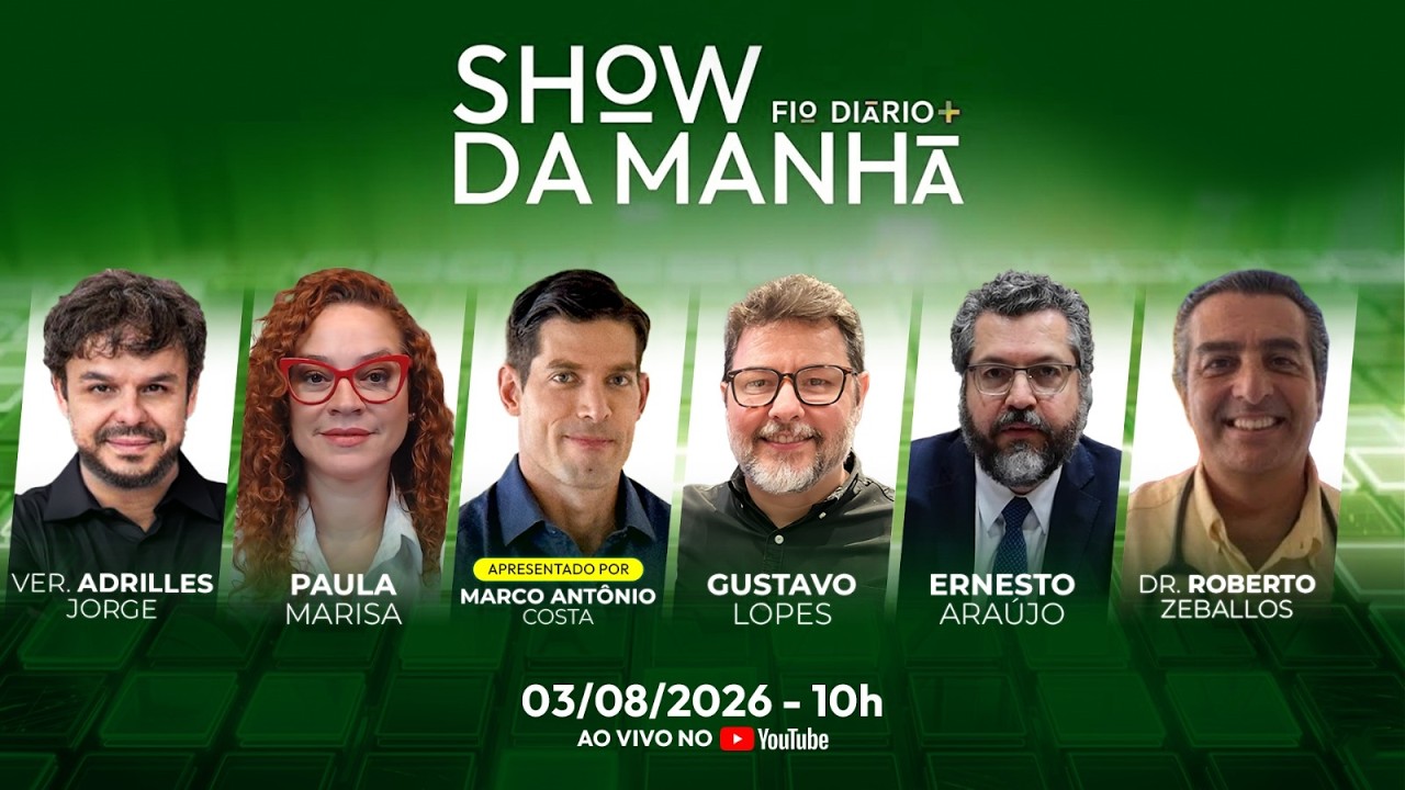 SHOW DA MANHÃ - FORO DE SÃO PAULO, FAUCI, PANDEMIA E CRISE MIGRATÓRIA EM CEUTA | 03/08/2026