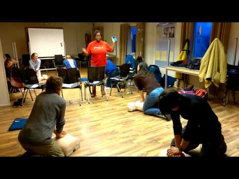 Tromsø Outdoor training at Tromsø Røde Kors