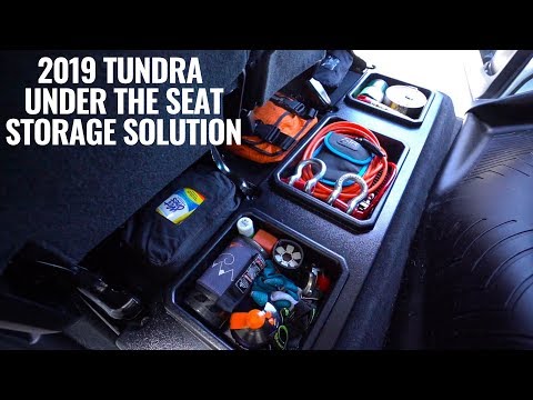 MORE STORAGE FOR YOUR 2019 TUNDRA - ESP STORAGE UNIT