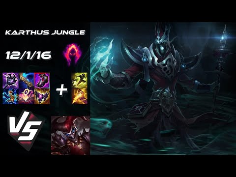JUNGLE Karthus vs Shaco - NA Challenger Patch 25.20