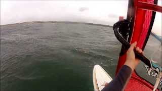 preview picture of video 'Windsurf in 30 plus knots'