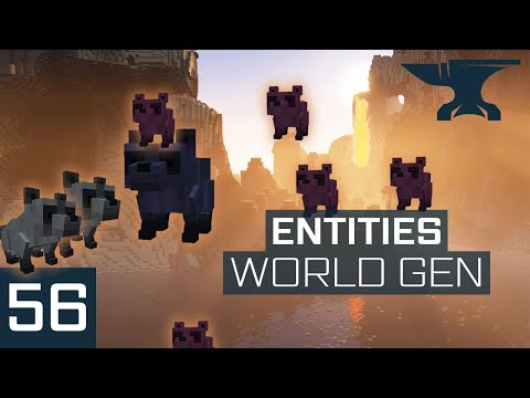 Crazy Mods in Minecraft 1.18.2 - Insane Entity World Gen!