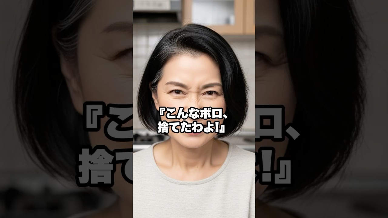 こんなボロ、捨てたわよ