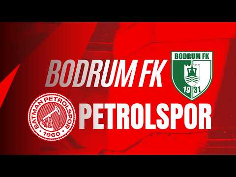 🔴 CANLI | Bodrum FK – Batman Petrolspor Maç Önü l Trendyol 1. Lig Özel