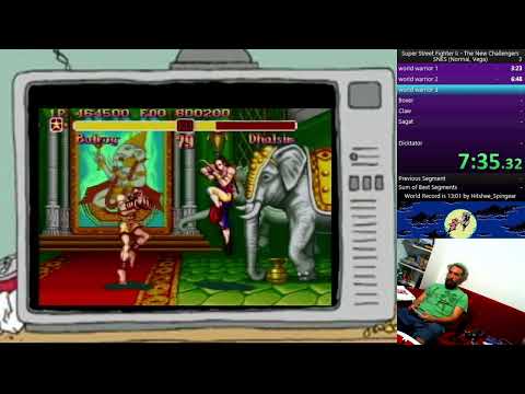 SSF2 TNC (Snes - Normal) Vega / Claw WR Speedrun 12.50