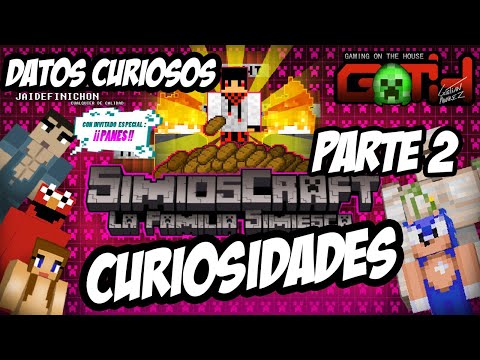Curiosidades de SIMIOSCRAFT | Parte 2 Jaidefinichon GOTH