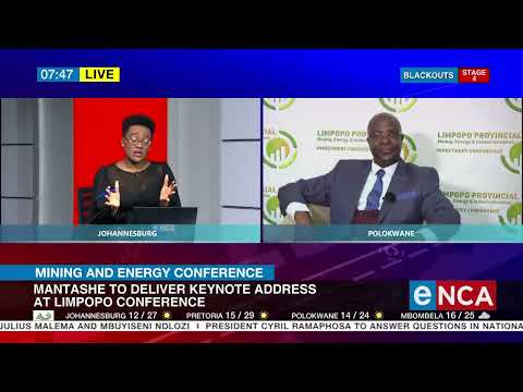 Mining and Energy Conference Economic Development CEO speaks on the conference in Limpopo
