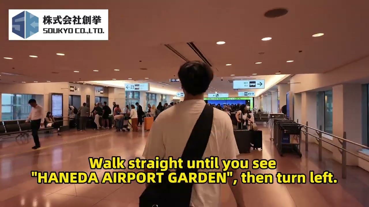 Haneda Airport Car pickup tutorial video