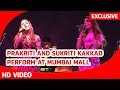 PRAKRITI KAKAR AND SUKRITI KAKAR PERFORM AT LAUNCH OF APTRONIX FIRST FLAGSHIP APPLE STORE IN MUMBAI