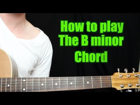 How to play - B minor (Chord, Guitar)