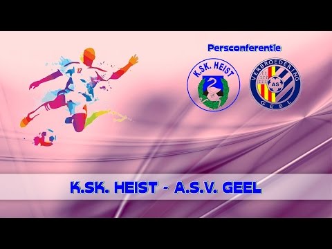 KSK TV - K.SK. Heist - A.S.V. Geel - Persconferentie