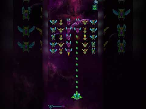 The Easiest Way to Beat Level 19 - 20 and Defeat Boss in Galaxy Attack Alien Shooter