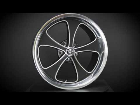 RIDLER WHEELS - STYLE 645 - MATTE BLACK
