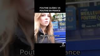 Vidéo complète sur ma chaîne "Poutine Québec VS Poutine France" #shorts #poutine #quebec #france