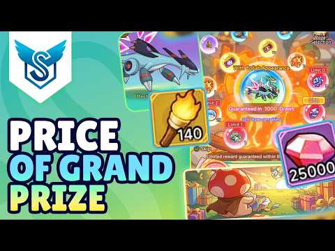 Grand Prize Costs THIS Much! Full Draw Cost Guide - Legend of Mushroom