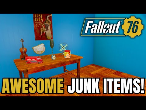 Where To Find Rare & Unique Junk Items In Fallout 76!