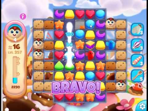 Cookie Jam Blast Level 357 - NO BOOSTERS 🍪 | SKILLGAMING ✔️