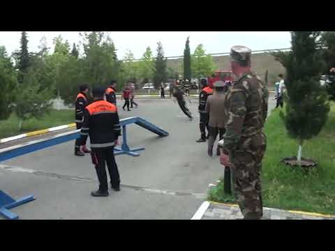 FHN-in Aran Regional Mərkəzi “Gənc xilasedici və yanğınsöndürən” XI Ümumrespublika yarışlarının zona birinciliyini keçirib