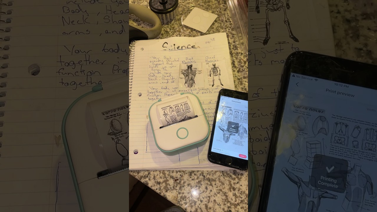 Worlds Smallest wireless Inkless mini printer…