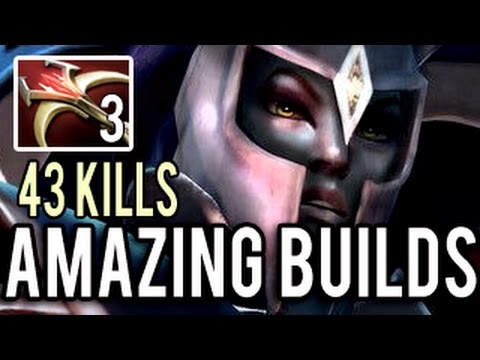 43 KILLS Phantom Assasin WITH 3 DAEDALUS Amazing Builds vol 7 Dota 2
