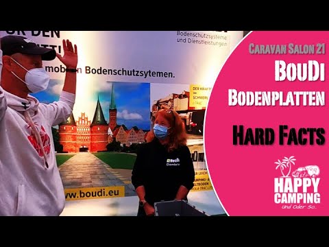 Caravan Salon 2021 - BouDi Bodenschutzsysteme | Happy Camping