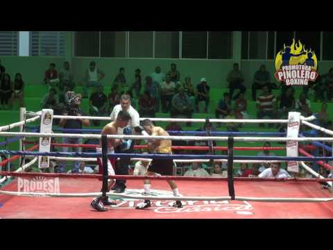 Jean Gonzalez (Nic) VS Alberto Rivero (Mex) - Pinolero Boxing Promotions