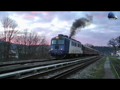 Fluieroasa 60-0881-7 Whistle Loko in Actiune/Action in Gara Bratca Station  - 20 January 2018