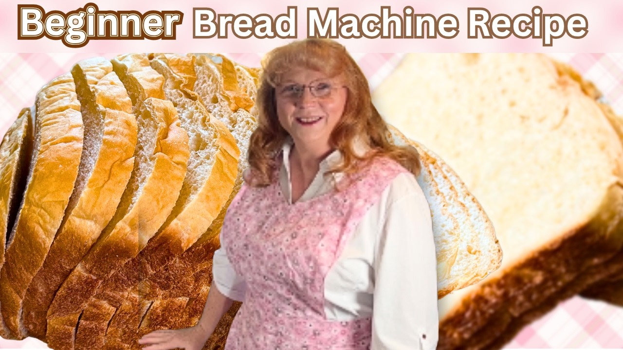 Bread Machine for Beginners Easy Sandwich Bread Recipe Tutorial