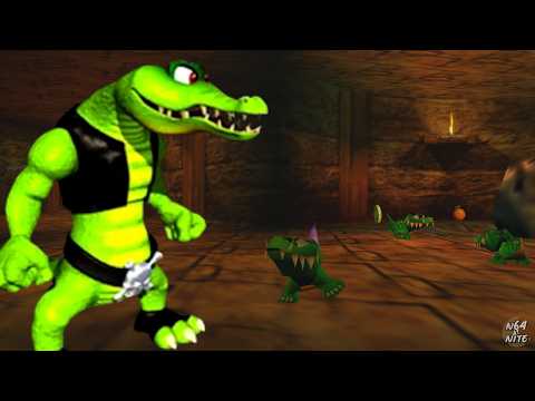 pov: You Stay the Night in Angry Aztec Caves in Donkey Kong 64 🌧️ (+Music & Rain)