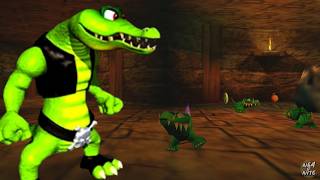 pov: You Stay the Night in Angry Aztec Caves in Donkey Kong 64 🌧️ (+Music & Rain)