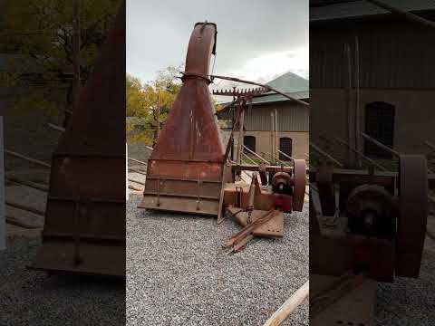 A Grass Chopper on Display at Uppsala Castle (Uppsala slott), Sweden