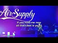 Stronger Than The Night - Air Supply ( Lyrics )