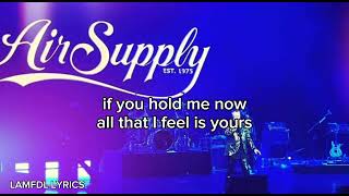 Stronger Than The Night - Air Supply ( Lyrics )