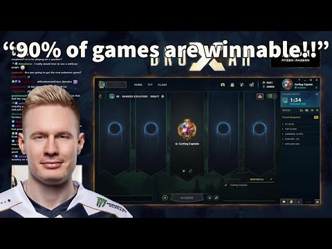 Broxah On Why He Doesn't Surrender In Solo Queue!!