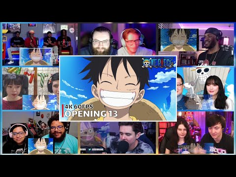 One Piece Opening 13 | Reaction Mashup [One Day] (Op 13 ワンピース)
