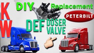 DEF Dosing Valve Replacement: Kenworth/Peterbilt