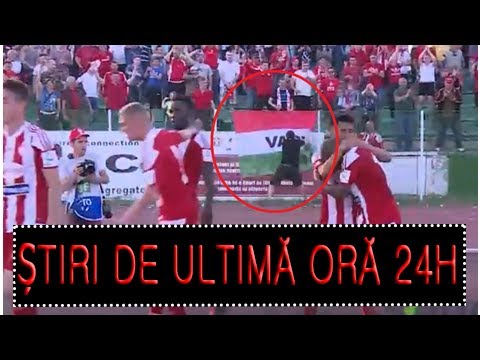 Incidente la Sepsi-Dinamo. Cum a furat un fan steagul Ungariei. Dănciulescu, gazat. Video • Fanatik