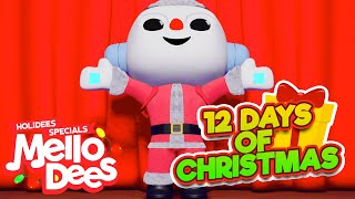 12 Days of Christmas - Mellodees Kids Songs &amp; Nursery Rhymes | Sing-A-Long