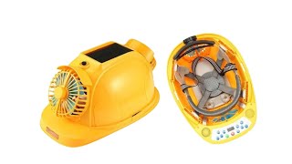Mũ điều hòa cao cấp, mũ gắn quạt có pin 10.000 mah có pin năng lượng mặt trời, dùng 14h 0988675247