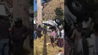 DGT, Ejército y Salud apoyan atención por accidente de bus en Baja Veja Verapaz