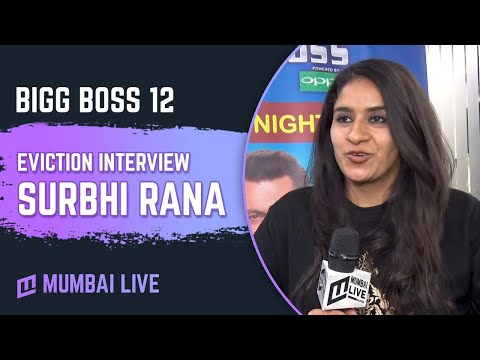 Surbhi Rana gets evicted from the Bigg Boss 12 house in mid-week eviction