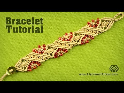 Spiral Macrame Patterns DIY Macrame Spiral Bracelets