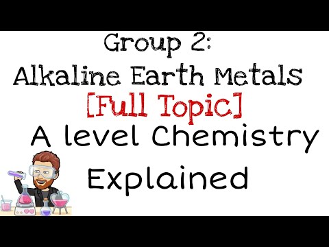 Group 2 Alkaline Earth Metals Explained