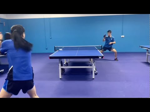 Butterfly Training Tips with Ye Tian   High Arc Looping Against Chop